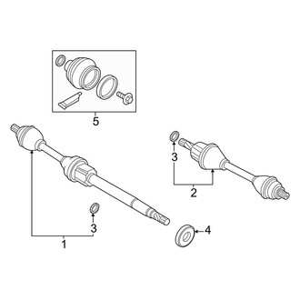 Volvo OE - Front Suspension - Drive Axles