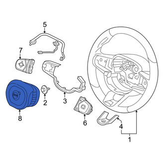 Volvo OE - Steering Wheel Air Bag