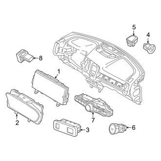 Volvo OE - Instrument Panel - Cluster & Switches (Core / Plus / Ultimate)