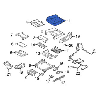 Volvo OE - Rear Seat Cover