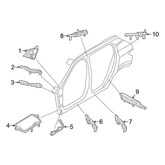 Volvo OE - Pillars, Rocker & Floor - Uniside (Body Seals), (Core / Plus / Ultra)