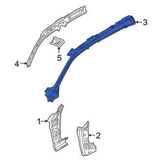 Volvo OE - Right Lower Body A-Pillar Reinforcement