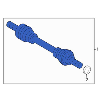 Volvo OE - Rear Left CV Axle Assembly