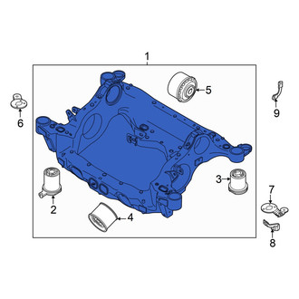 Volvo OE - Rear Suspension Subframe Crossmember