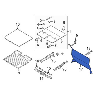 Volvo OE - Rear Cargo Net