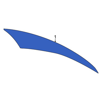 Volvo OE - Rear Liftgate Glass