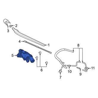 Volvo OE - Rear Wiper Motor
