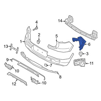 Volvo OE - Right Bumper Cover Bracket