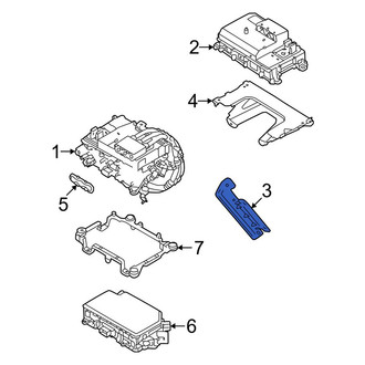 Volvo OE - Front Drive Motor Inverter Bracket