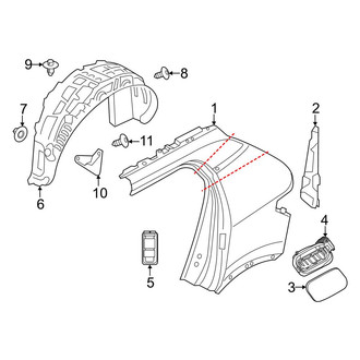 Volvo OE - Quarter Panel & Components (Core / Plus / Ultra)