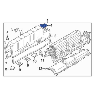 Volvo OE - Drive Motor Battery Pack Cover Seal