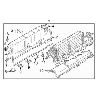 Volvo OE - Drive Motor Battery Pack Cover Screw