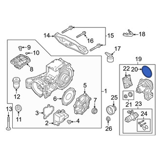 Volvo OE - AWD Coupling Unit Seal