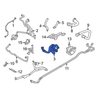 Volvo OE - Drive Motor Inverter Coolant Line