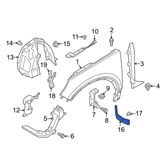 Volvo OE - Front Right Mud Flap