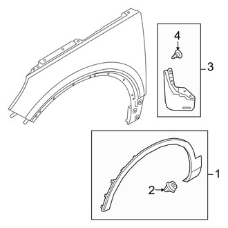 Volvo OE - Fender - Exterior Trim