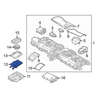 Volvo OE - Drive Motor Battery Pack Control Module Connector