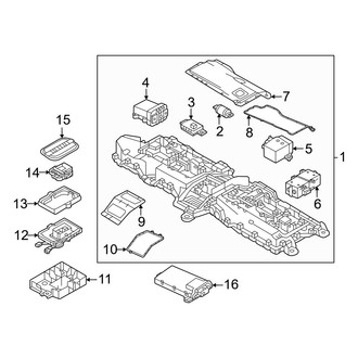Volvo OE - Electrical - Battery (Disconnecting Unit, High Voltage), (RWD)