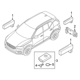 Volvo OE - Electrical - Keyless Entry Components (Ultimate)