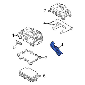 Volvo OE - Front Drive Motor Inverter Bracket