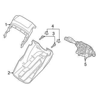 Volvo OE - Steering Column - Shroud, Switches & Levers