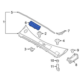 Volvo OE - HVAC Air Inlet Housing