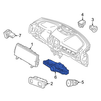 Volvo OE - Turn Signal & Combination Lever