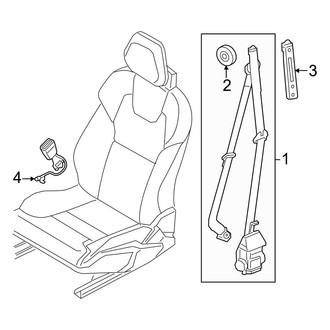 Volvo OE - Restraint Systems - Front Seat Belts