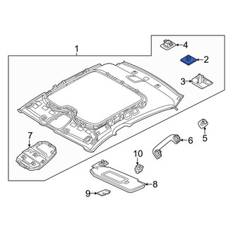 Volvo OE - Headliner Clip