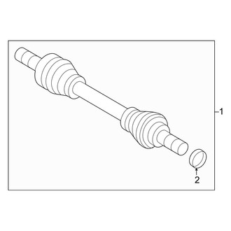Volvo OE - Rear Suspension - Drive Axles (Core / Plus / Ultimate)