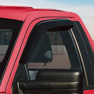 Voron Glass® - Tape-On Smoke Front Side Window Deflectors