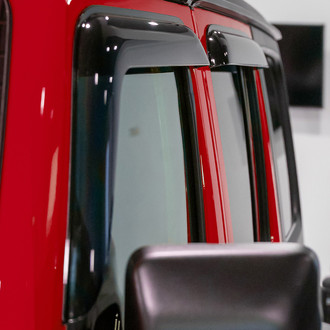 Voron Glass® - Tape-On Smoke Front and Rear Side Window Deflectors