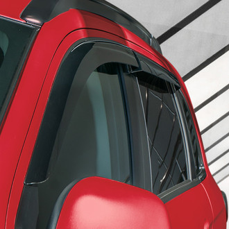 Voron Glass® - Tape-On Smoke Front and Rear Side Window Deflectors