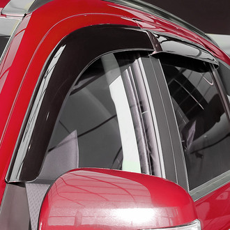 Voron Glass® - Tape-On Smoke Front and Rear Side Window Deflectors