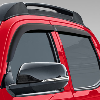 Voron Glass® - Tape-On Smoke Front and Rear Side Window Deflectors