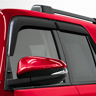 Voron Glass® - Tape-On Smoke Front and Rear Side Window Deflectors