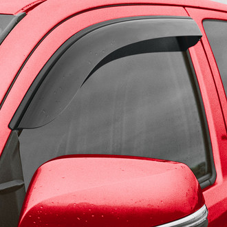Voron Glass® - Tape-On Smoke Front Side Window Deflectors