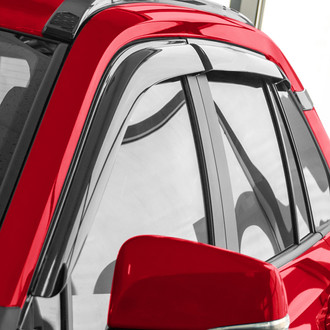 Voron Glass® - Tape-On Smoke Front and Rear Side Window Deflectors