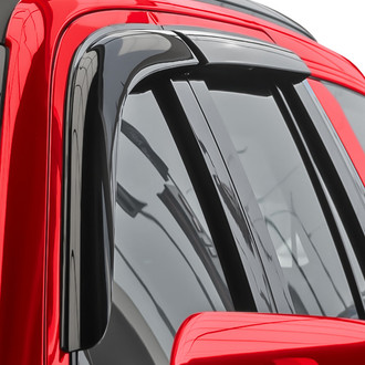 Voron Glass® - Tape-On Smoke Front and Rear Side Window Deflectors