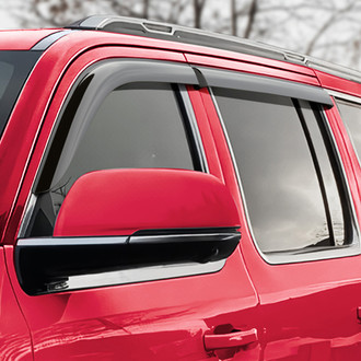 Voron Glass® - Tape-On Smoke Front and Rear Side Window Deflectors