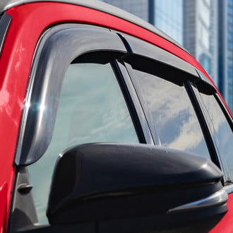 Voron Glass® - Tape-On Smoke Front and Rear Side Window Deflectors