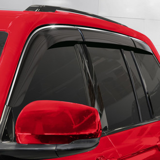 Voron Glass® - Tape-On Luxury Smoke Front and Rear Side Window Deflectors