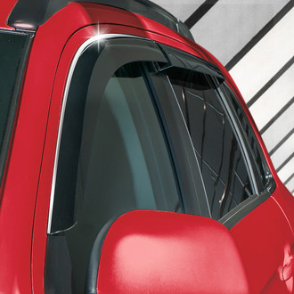 Voron Glass® - Tape-On Luxury Smoke Front and Rear Side Window Deflectors