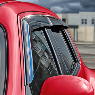 Voron Glass® - Tape-On Luxury Smoke Front and Rear Side Window Deflectors