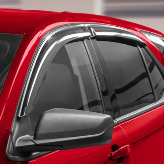 Voron Glass® - Tape-On Luxury Smoke Front and Rear Side Window Deflectors