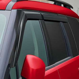Voron Glass® - Tape-On Smoke Front and Rear Side Window Deflectors