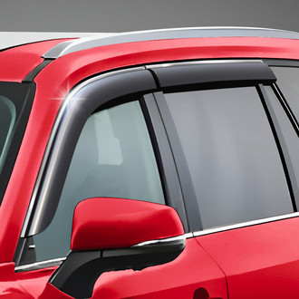 Voron Glass® - Tape-On Luxury Smoke Front and Rear Side Window Deflectors