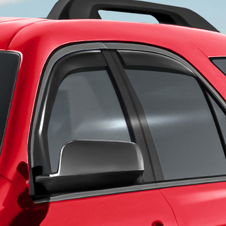 Voron Glass® - In-Channel Smoke Front and Rear Side Window Deflectors
