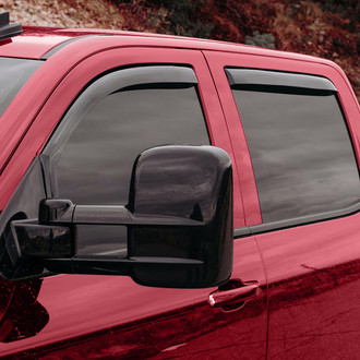 Voron Glass® - In-Channel Smoke Front and Rear Side Window Deflectors