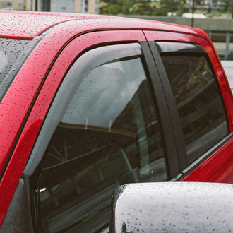 Voron Glass® - In-Channel Smoke Front and Rear Side Window Deflectors